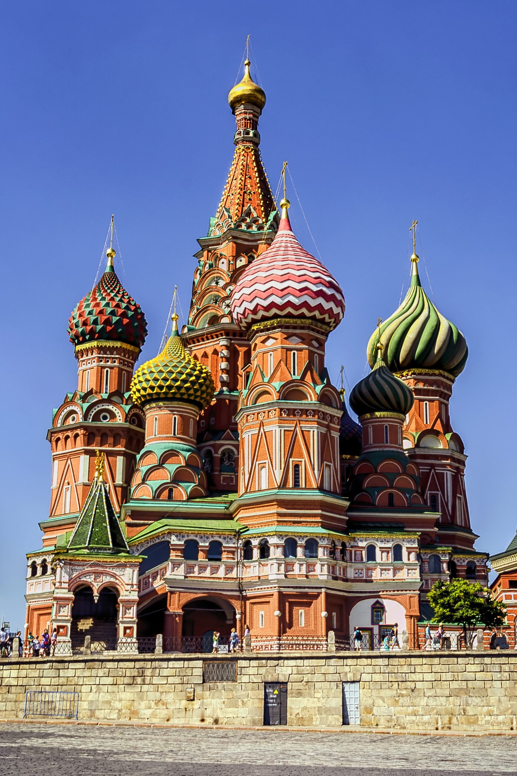 Saint Basil’s Cathedral in Red Square in Moscow, Russia